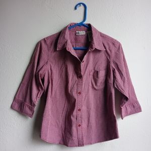 Faded Glory Plaid Button-down Shirt